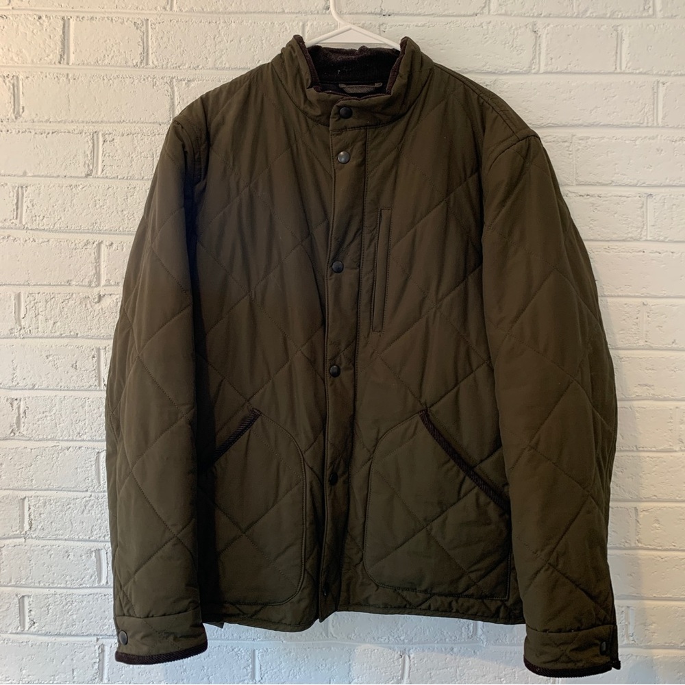 J. Crew Quilted Sussex Jacket - L